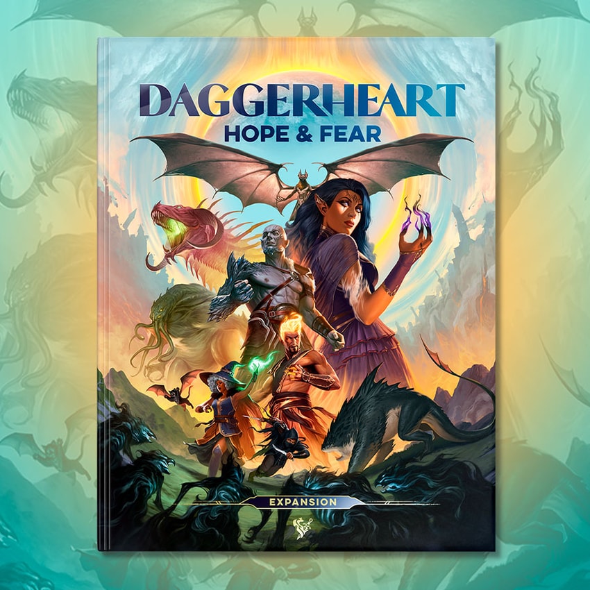Critical Role Daggerheart: Hope & Fear Expansion Book - Prototype Shown View 1