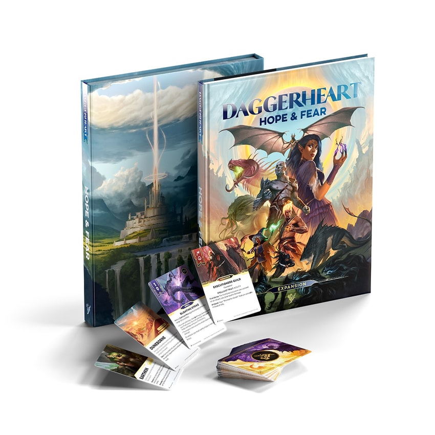 Critical Role Daggerheart: Hope & Fear Expansion Book - Prototype Shown View 2