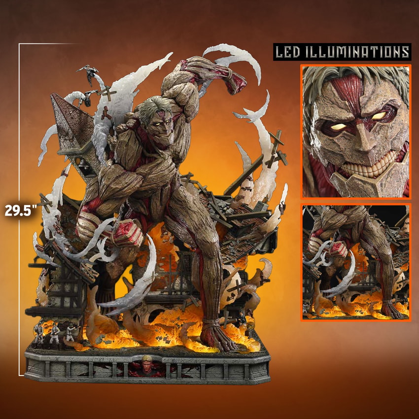 Reiner Braun Armored Titan Diorama by Prime 1 Studio | Sideshow