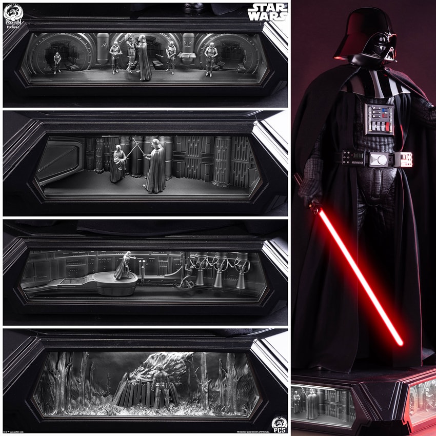 Star Wars Darth Vader (Deluxe Edition) 1:3 Scale Statue - Prototype Shown View 6