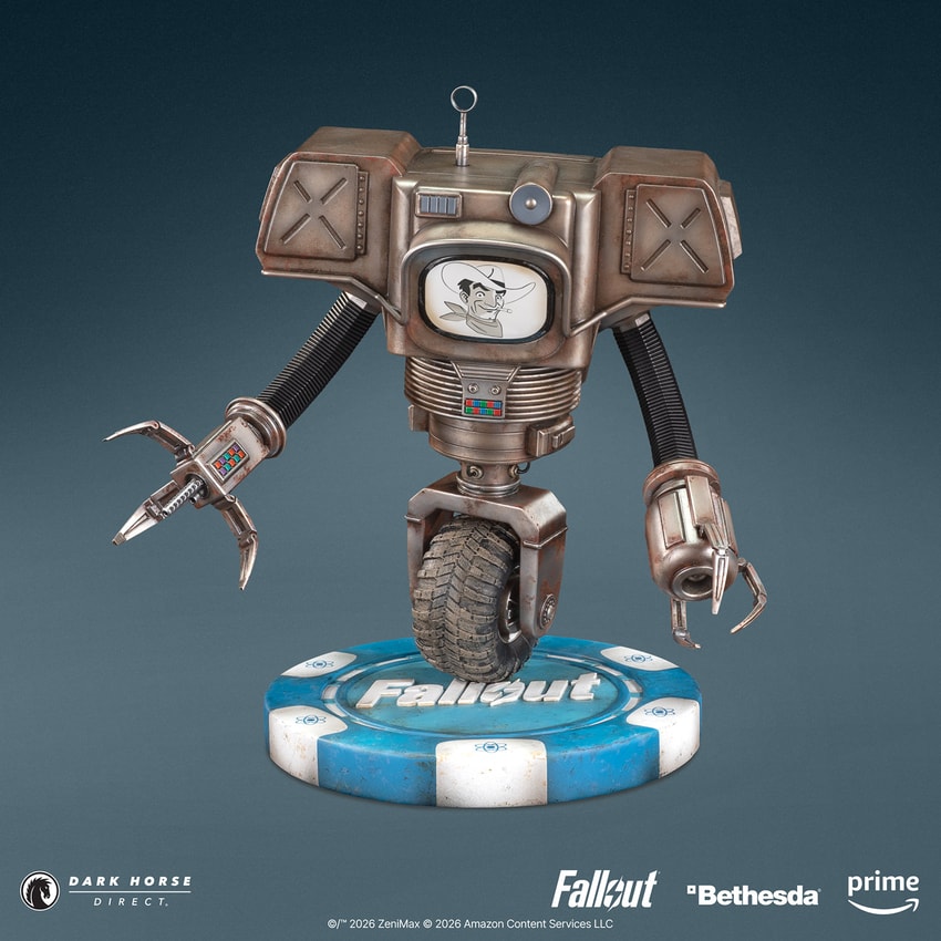 Fallout Victor the Securitron Statues - Prototype Shown View 1