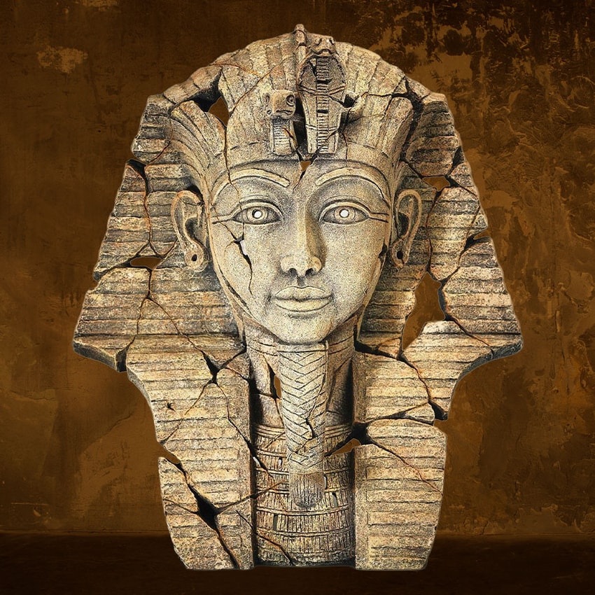Pharoah Tutankhamun Tutankhamun Bust - Prototype Shown View 1