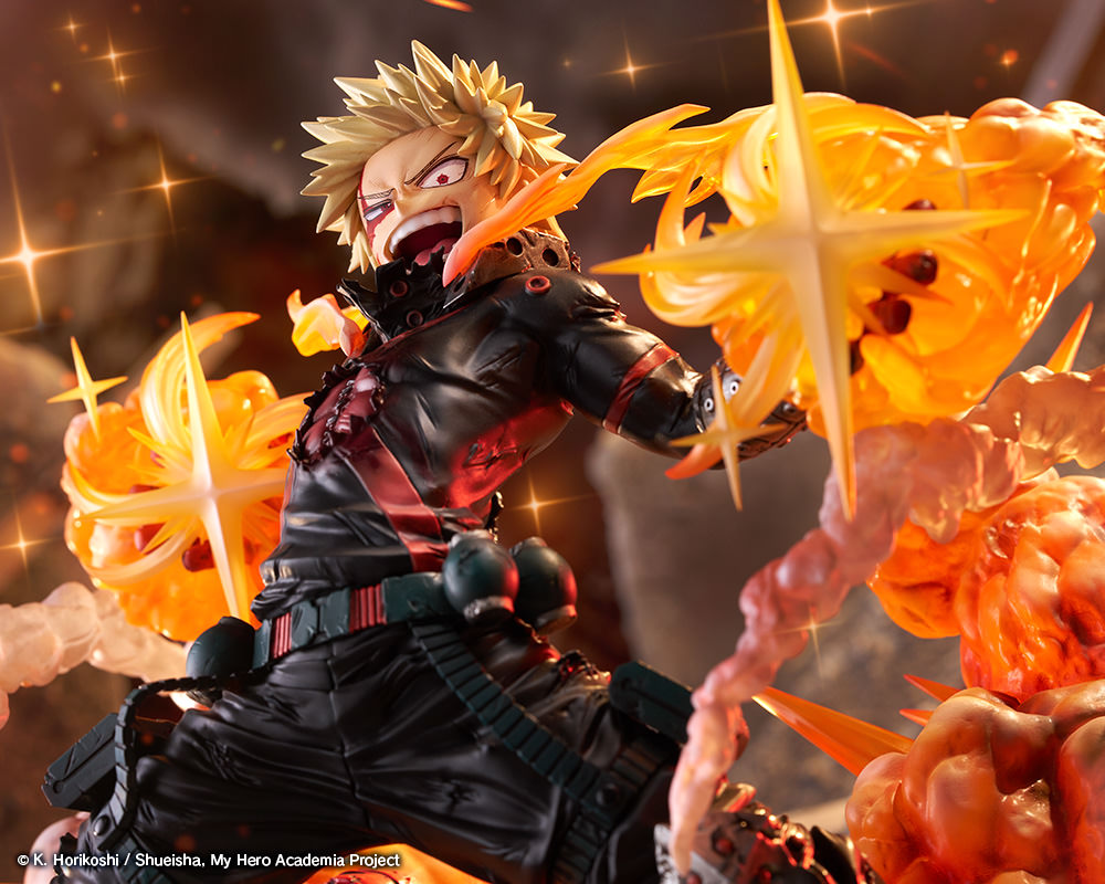 My Hero Academia Katsuki Bakugo FINAL SEASON Ver. Collectible Figure - Prototype Shown View 3