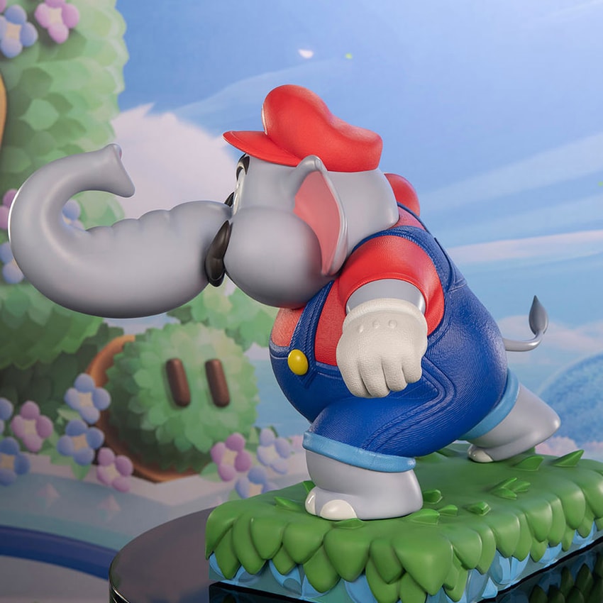Nintendo Elephant Mario Statues - Prototype Shown View 3