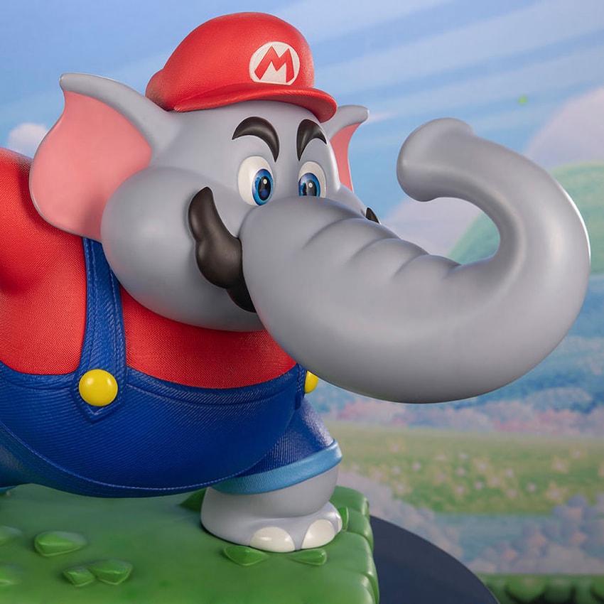 Nintendo Elephant Mario Statues - Prototype Shown View 4