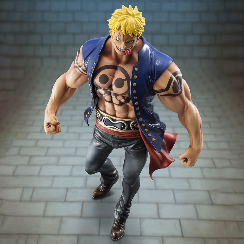 One Piece Bellamy the Hyena Collectible Figure - Prototype Shown View 5