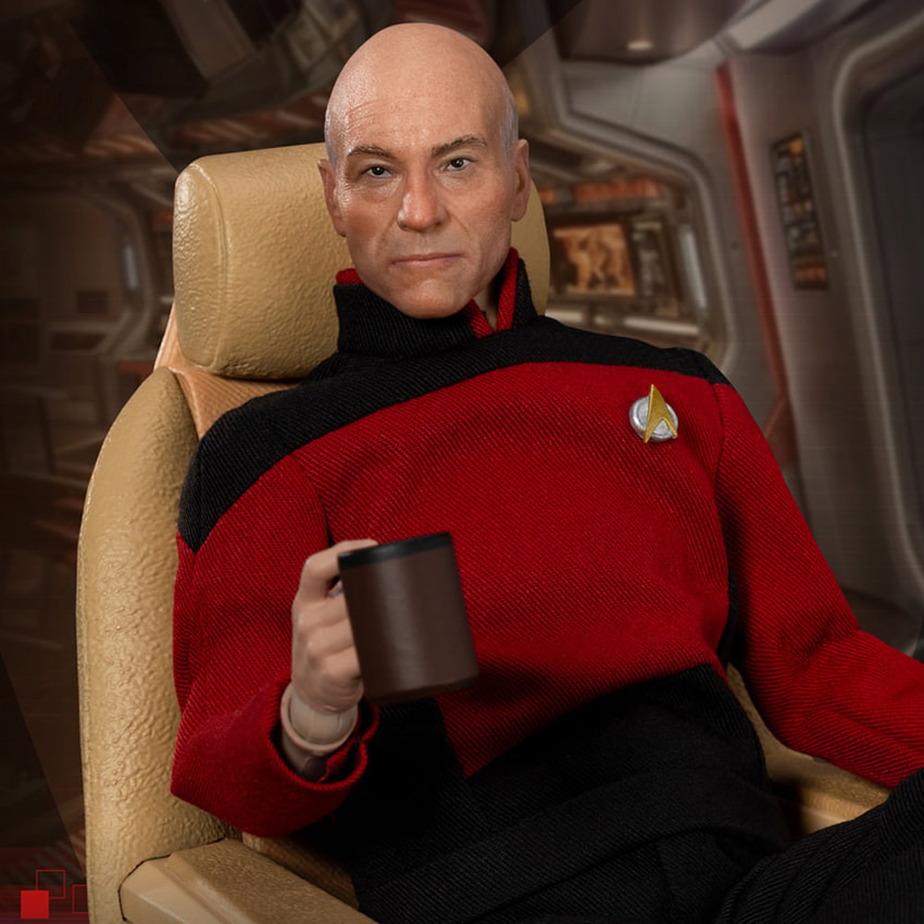 Star Trek Jean-Luc Picard Action Figure - Prototype Shown View 6