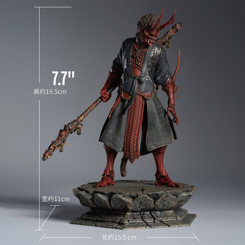Black Myth: Wukong The Destined One in Yaksha’s Outrage Armor Set Figurine - Prototype Shown View 2