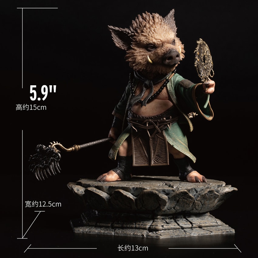 Black Myth: Wukong Zhu Bajie Figurine - Prototype Shown View 2