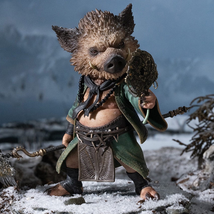 Black Myth: Wukong Zhu Bajie Figurine - Prototype Shown View 4