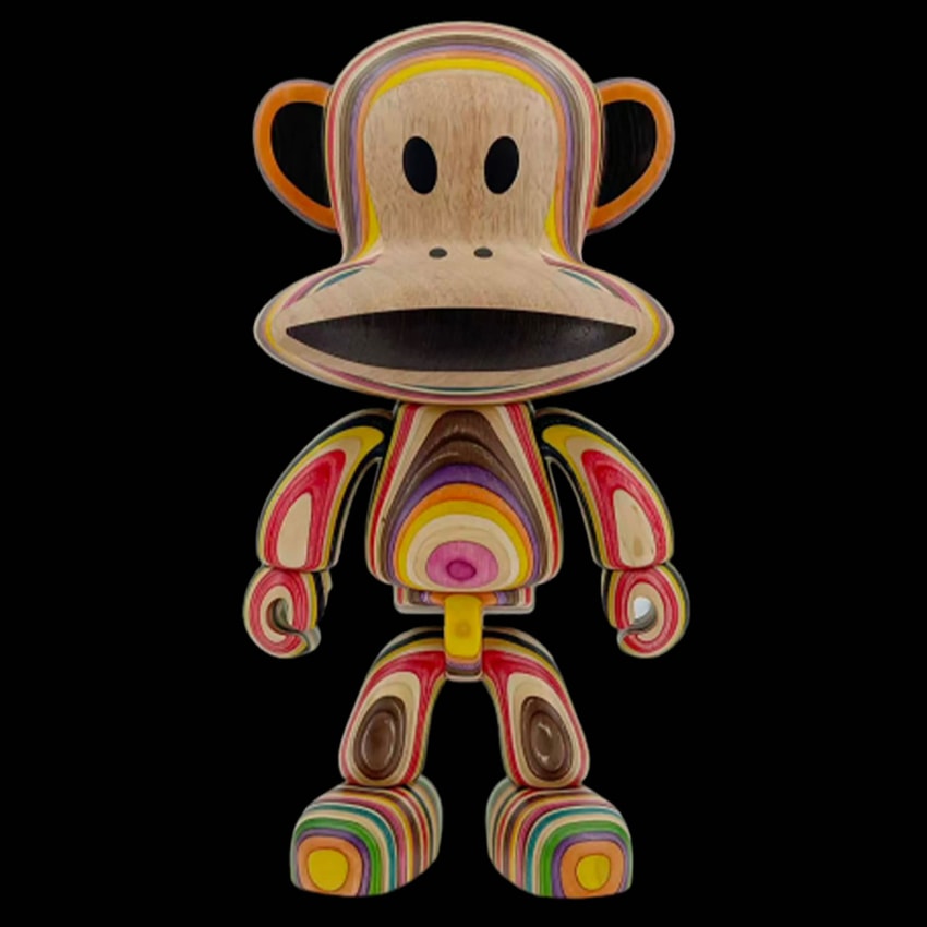 Paul Frank Paul Frank Julius (Contours - Colourful Version) Collectible Figure - Prototype Shown View 1