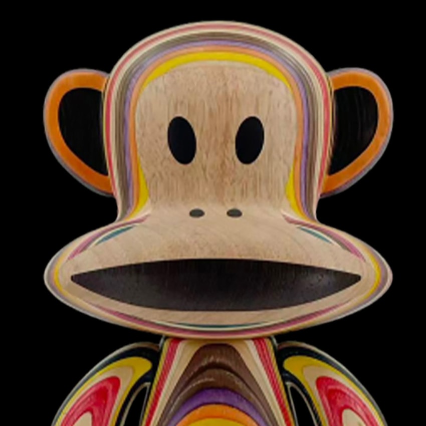 Paul Frank Paul Frank Julius (Contours - Colourful Version) Collectible Figure - Prototype Shown View 6