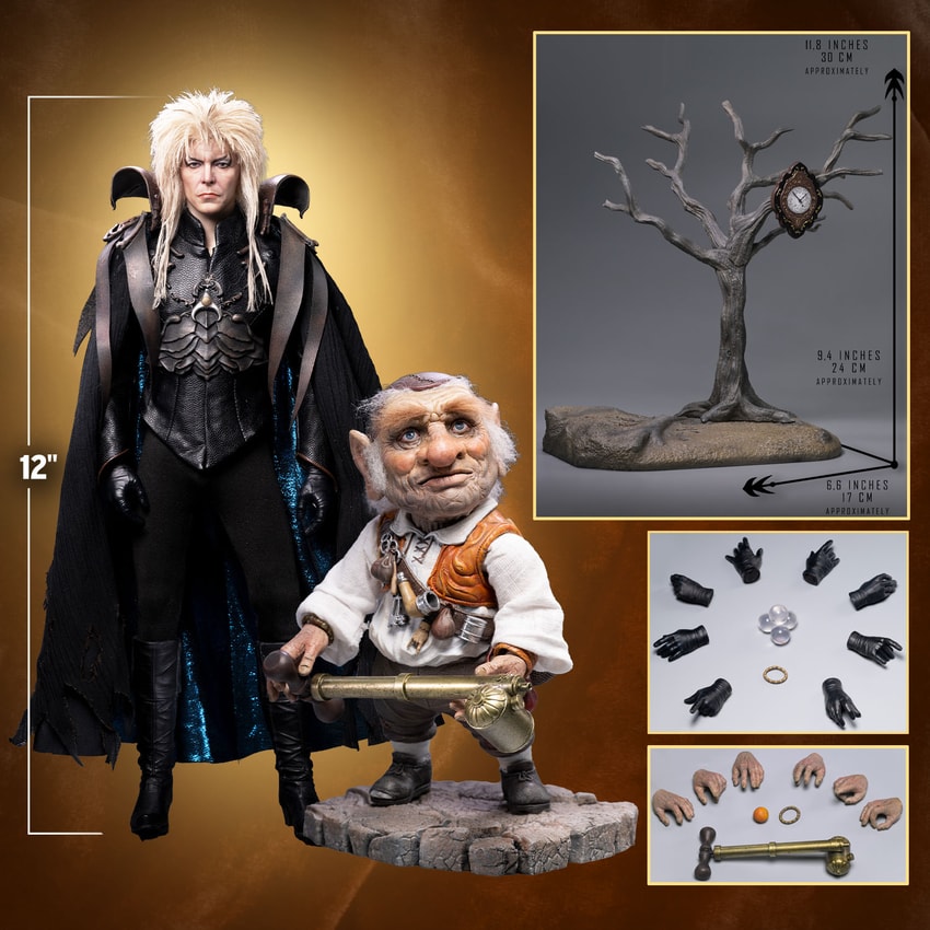 Labyrinth Jareth the Goblin King (The 13th Hour - Exclusive Edition) Sixth Scale Figure  Exclusive Edition - Prototype Shown View 2