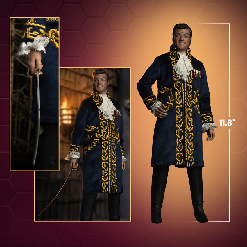 Star Trek Trelane, The Squire of Gothos Sixth Scale Figure - Prototype Shown View 2