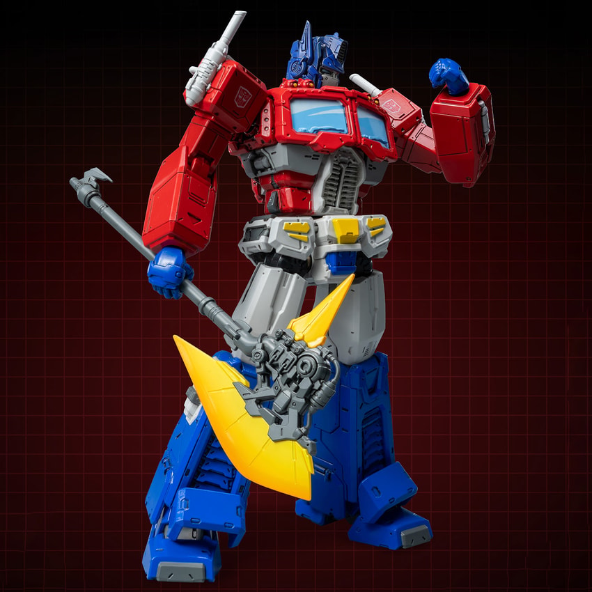 Transformers Optimus Prime (1986 Movie Edition) MDLX Action Figure - Prototype Shown View 4