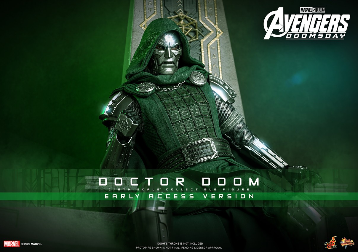 Marvel Doctor Doom Sixth Scale Figure - Prototype Shown View 1