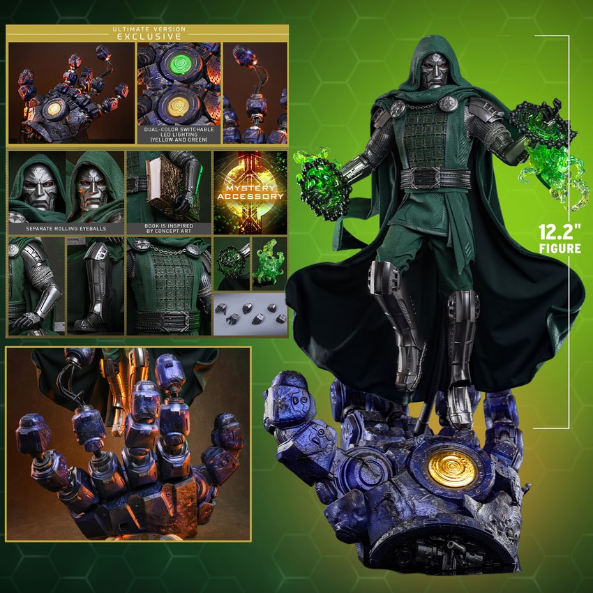 Marvel Doctor Doom (Ultimate Version) Sixth Scale Figure - Prototype Shown View 2