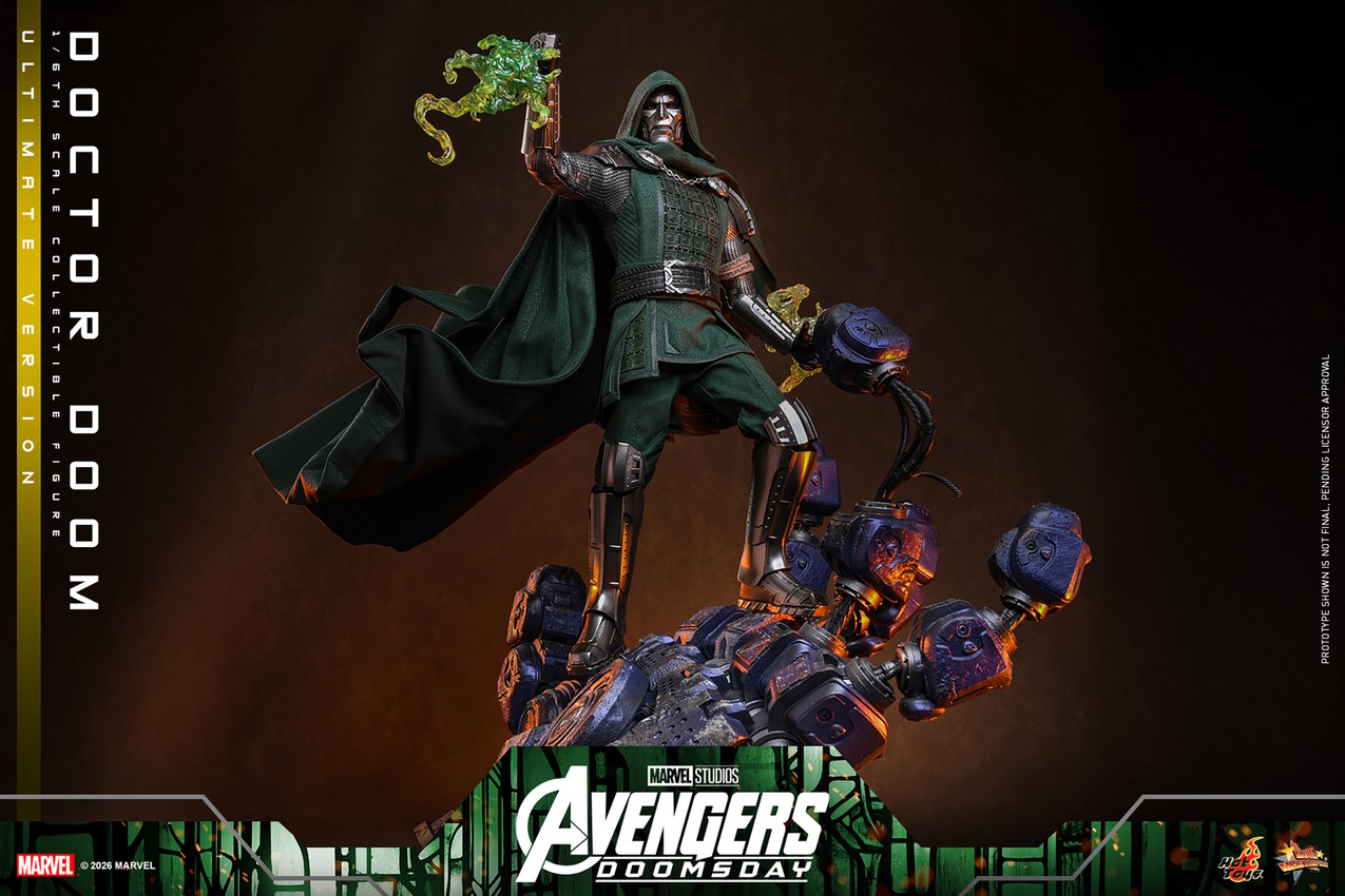 Marvel Doctor Doom (Ultimate Version) (Special Edition) Sixth Scale Figure - Prototype Shown View 1