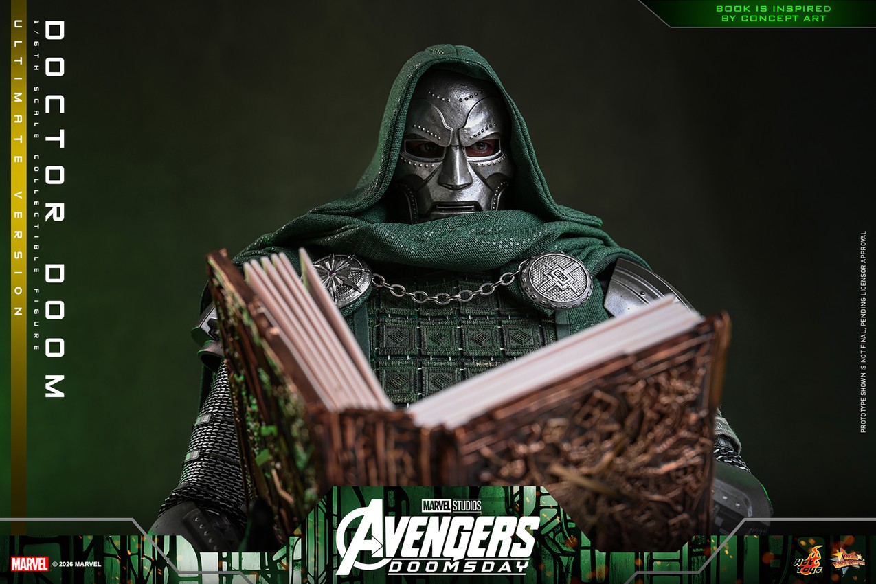 Marvel Doctor Doom (Ultimate Version) (Special Edition) Sixth Scale Figure - Prototype Shown View 5