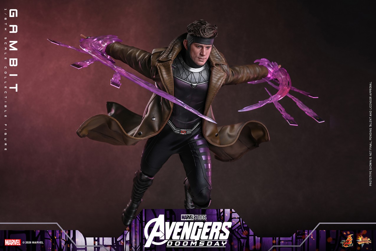 Marvel Gambit (Special Edition) Sixth Scale Figure - Prototype Shown View 4
