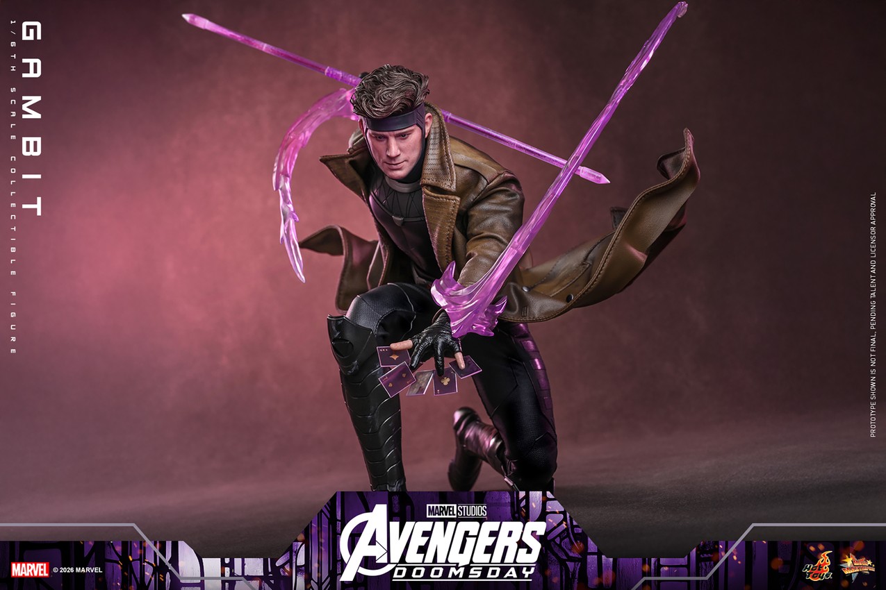Marvel Gambit (Special Edition) Sixth Scale Figure - Prototype Shown View 5