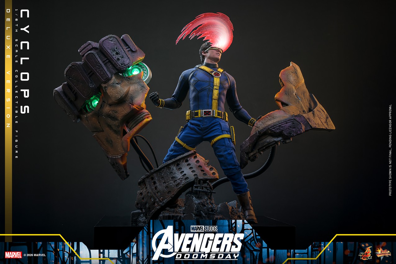 Marvel Cyclops (Deluxe Version) (Special Edition) Sixth Scale Figure - Prototype Shown View 1