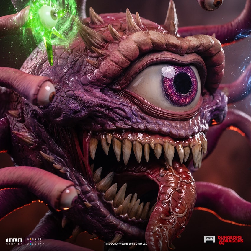 Dungeons & Dragons Beholder Statues - Prototype Shown View 1