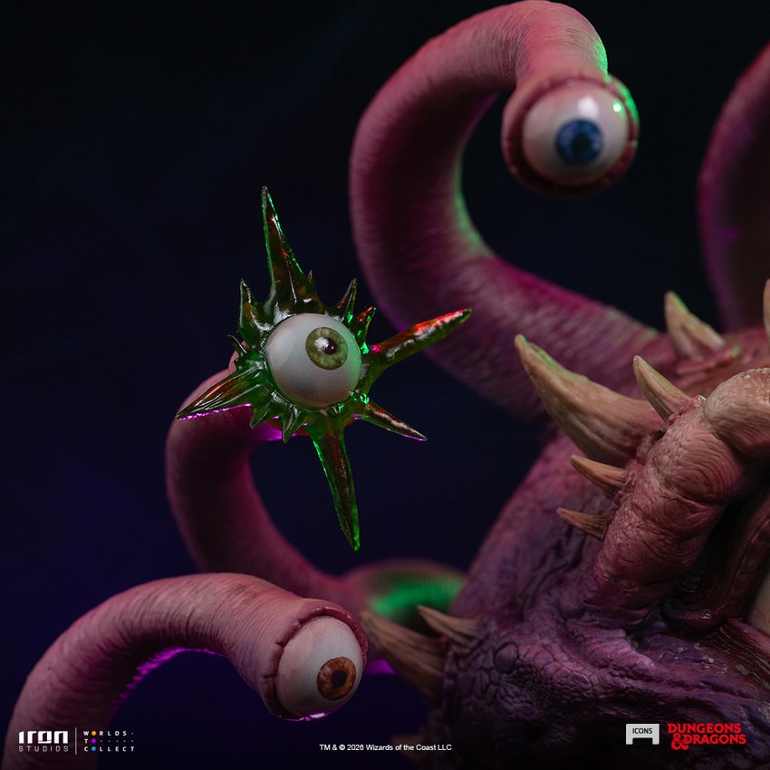 Dungeons & Dragons Beholder Statues - Prototype Shown View 4