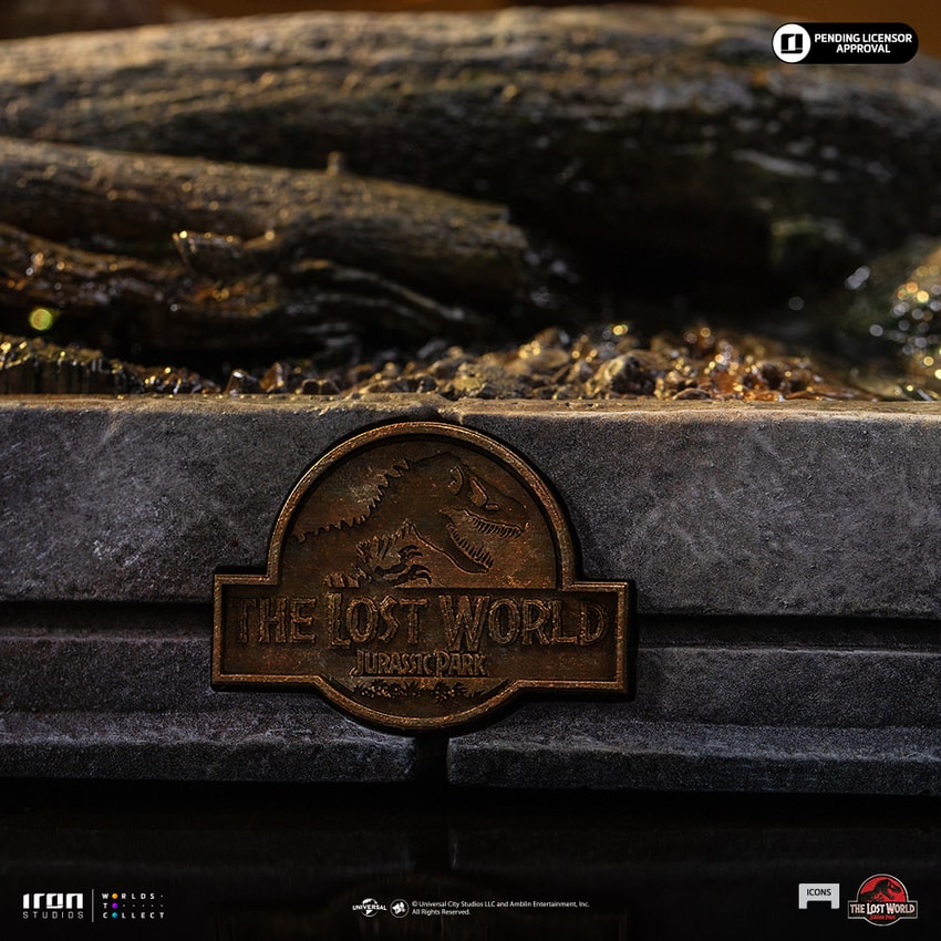 Jurassic Park Stegosaurus Statues - Prototype Shown View 6