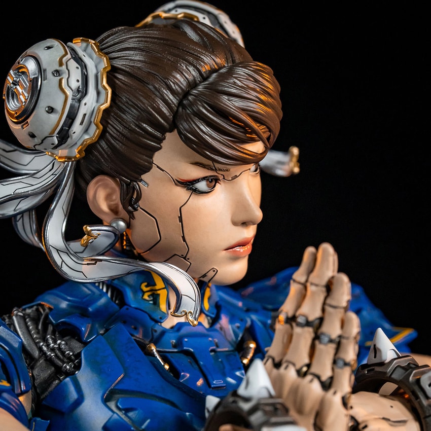 Street Fighter Chun-Li Android (Classic Edition) Quarter Scale Statue - Prototype Shown View 5