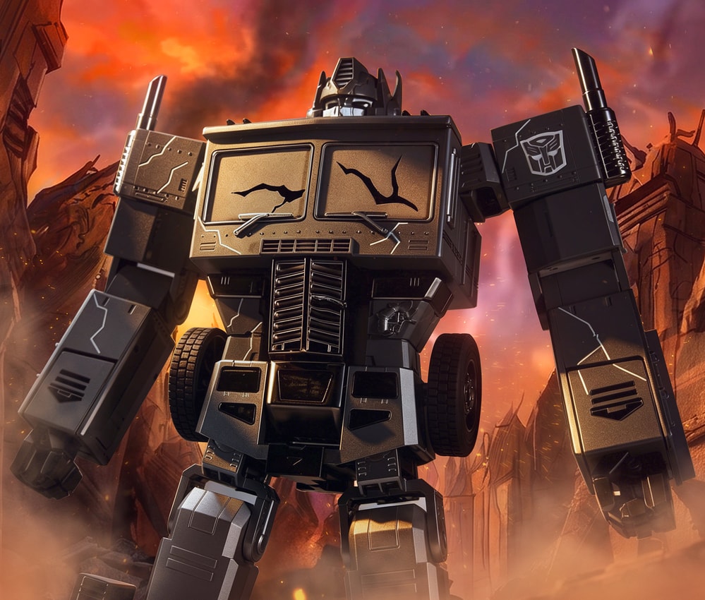 Transformers Fallen Leader Optimus Prime G1 Flagship Robot Electronics - Prototype Shown View 3