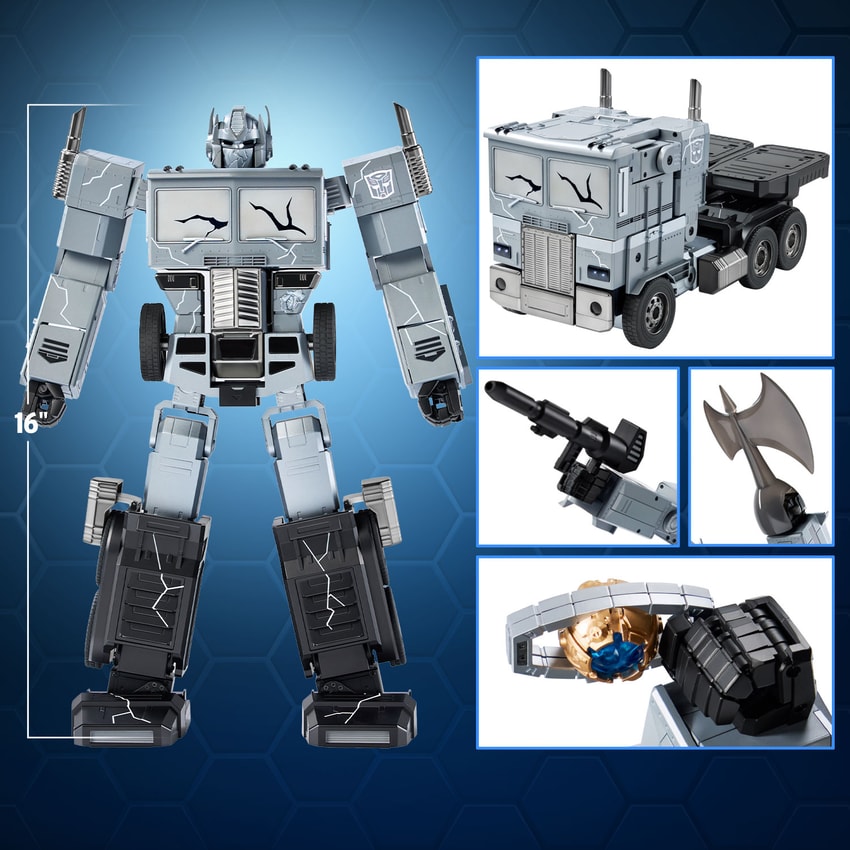 Transformers Fallen Leader Optimus Prime G1 Flagship Robot Electronics - Prototype Shown View 2
