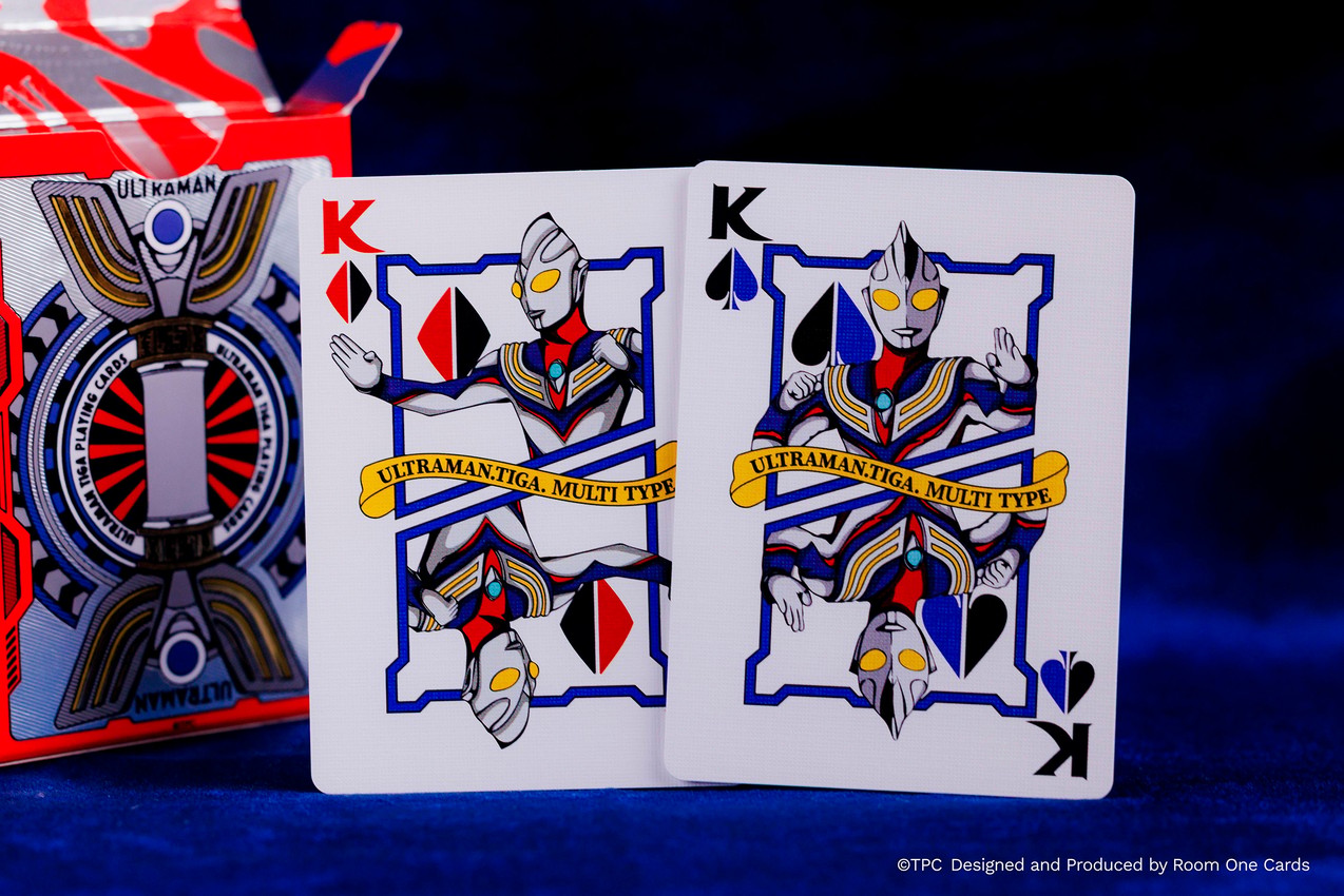Ultraman Ultraman Tiga Playing Cards (Collector's Set) Playing Cards - Prototype Shown View 6