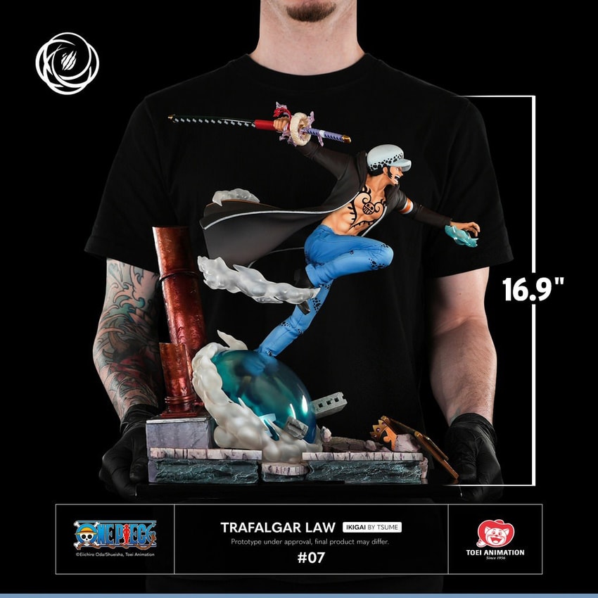 One Piece Trafalgar Law Statues - Prototype Shown View 2
