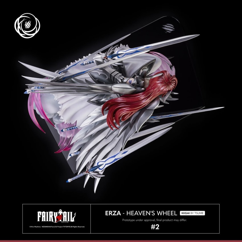 Fairy Tail Erza – Heaven’s Wheel Statues - Prototype Shown View 4