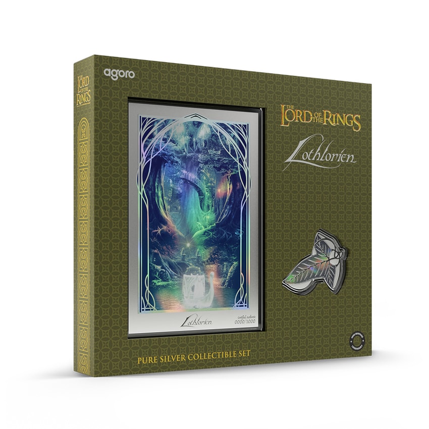The Lord of the Rings Lothlorien Set Silver Collectible - Prototype Shown View 4