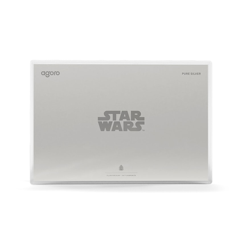 Star Wars Luke Skywalker™ riding his Tauntaun™ Silver Collectible - Prototype Shown View 4