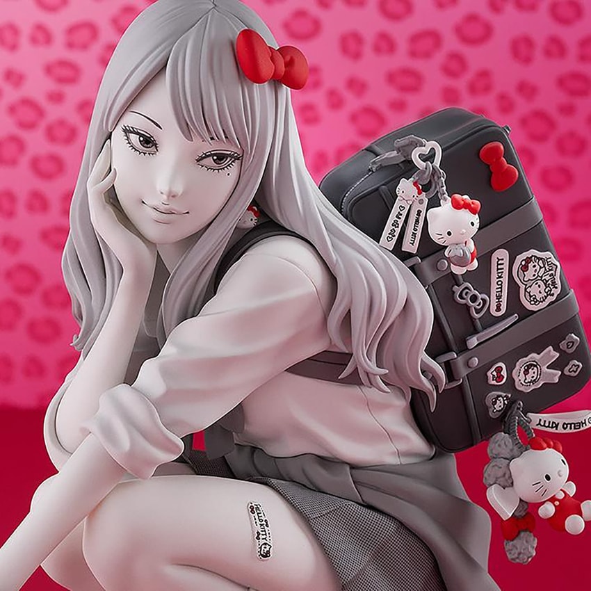 Hello Kitty Gyaru Tomie x Hello Kitty Collectible Figure - Prototype Shown View 6