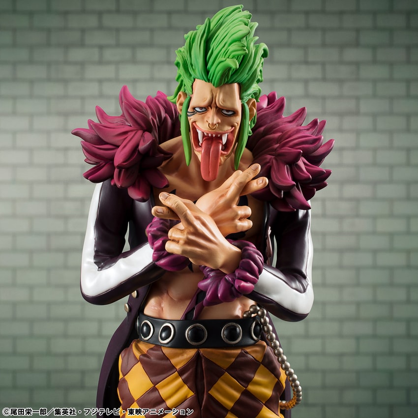 One Piece Bartolomeo the Cannibal Collectible Figure - Prototype Shown View 5