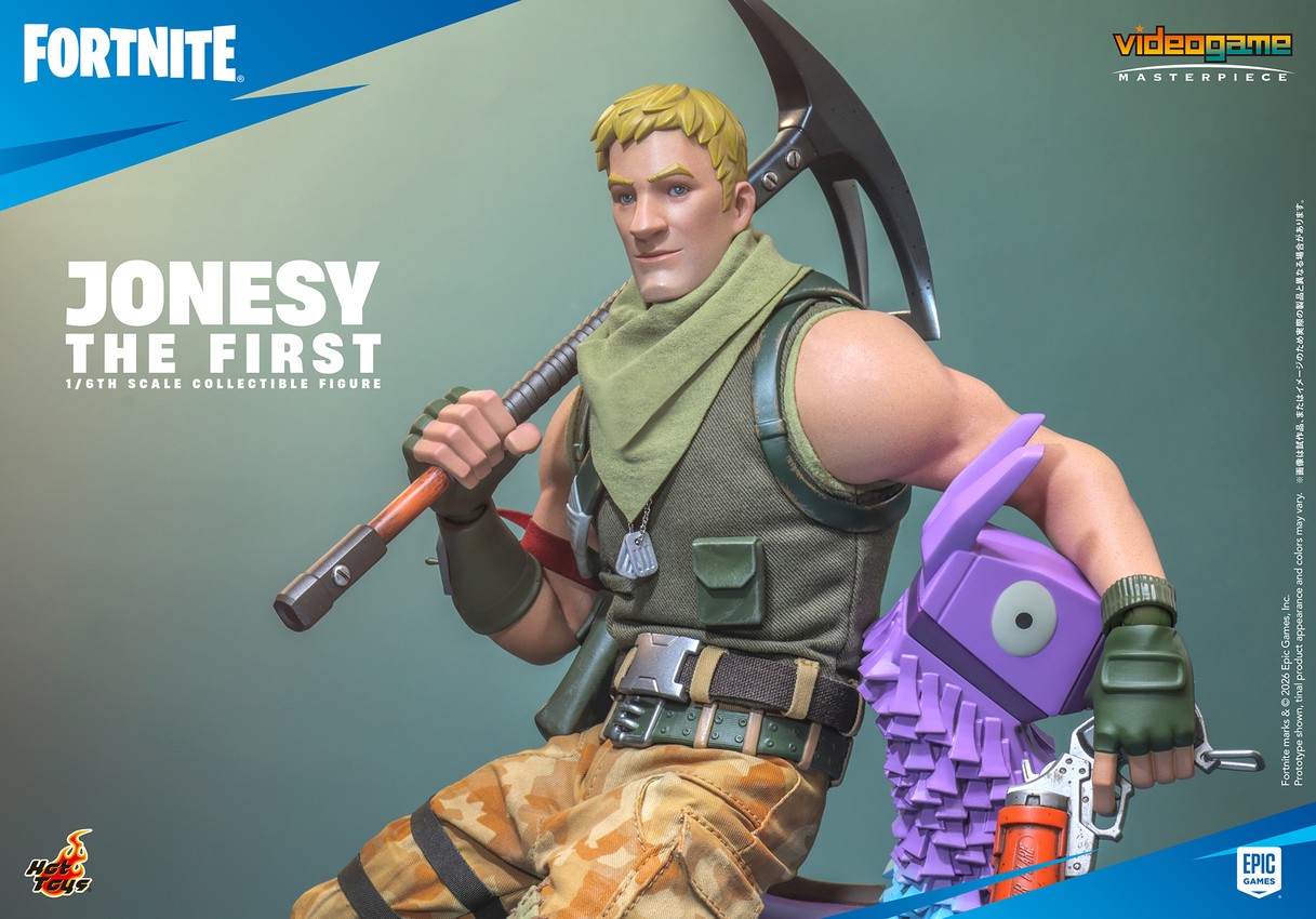 Fortnite Jonesy The First Sixth Scale Figure - Prototype Shown View 1