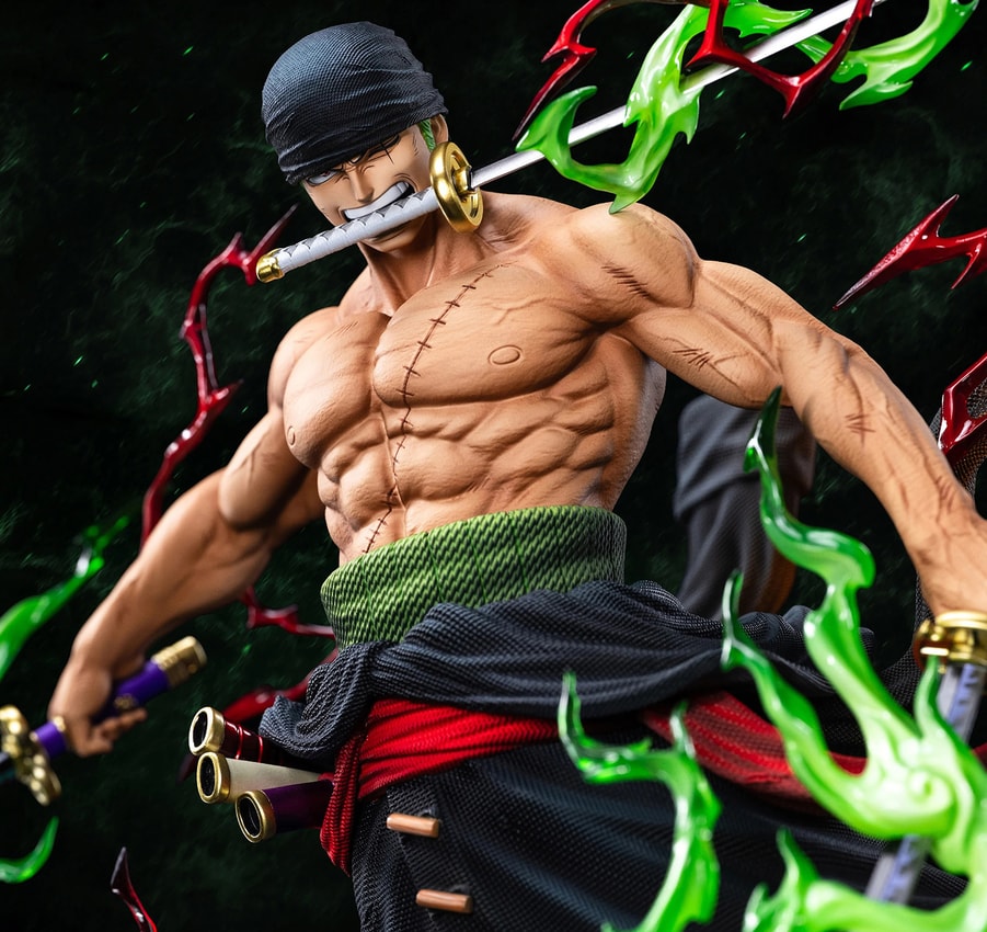 One Piece Roronoa Zoro (Premium Version) Statues - Prototype Shown View 6