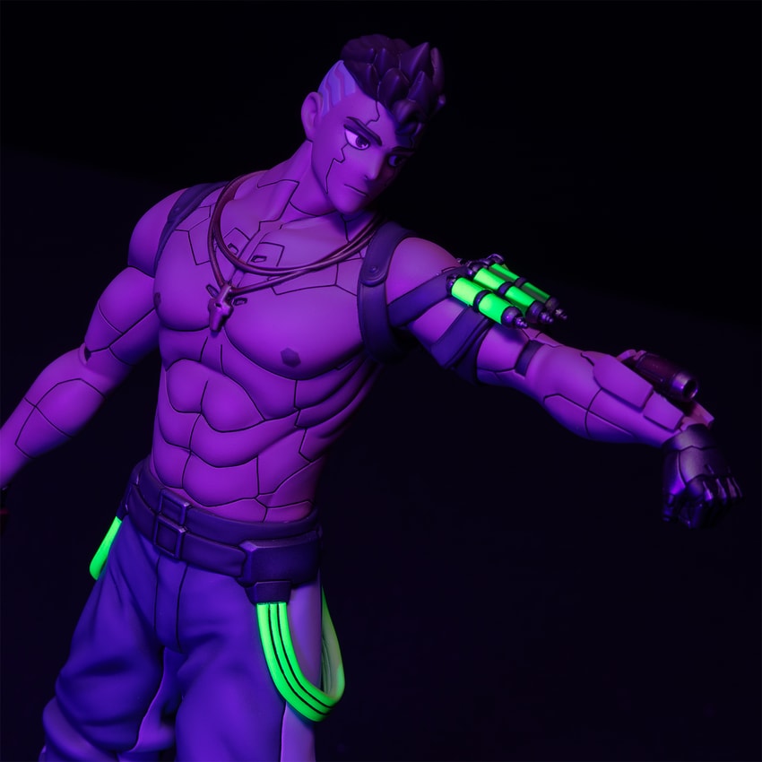 Cyberpunk 2077 David Collectible Figure - Prototype Shown View 6