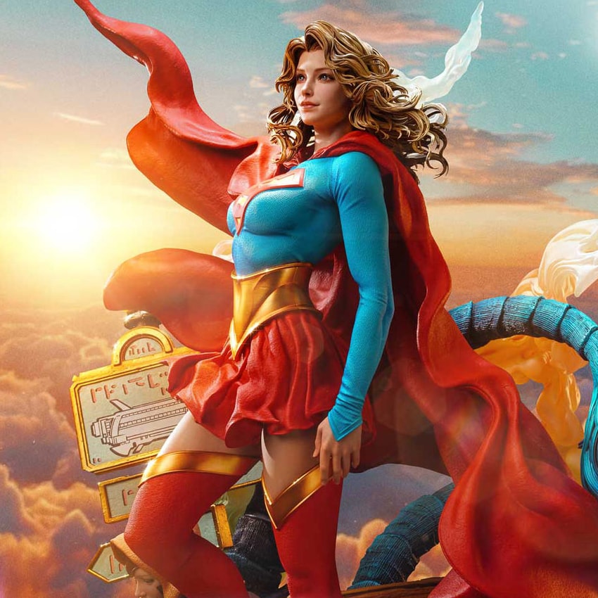 DC Comics Supergirl: Woman of Tomorrow (Bonus Version) Quarter Scale Statue - Prototype Shown View 1
