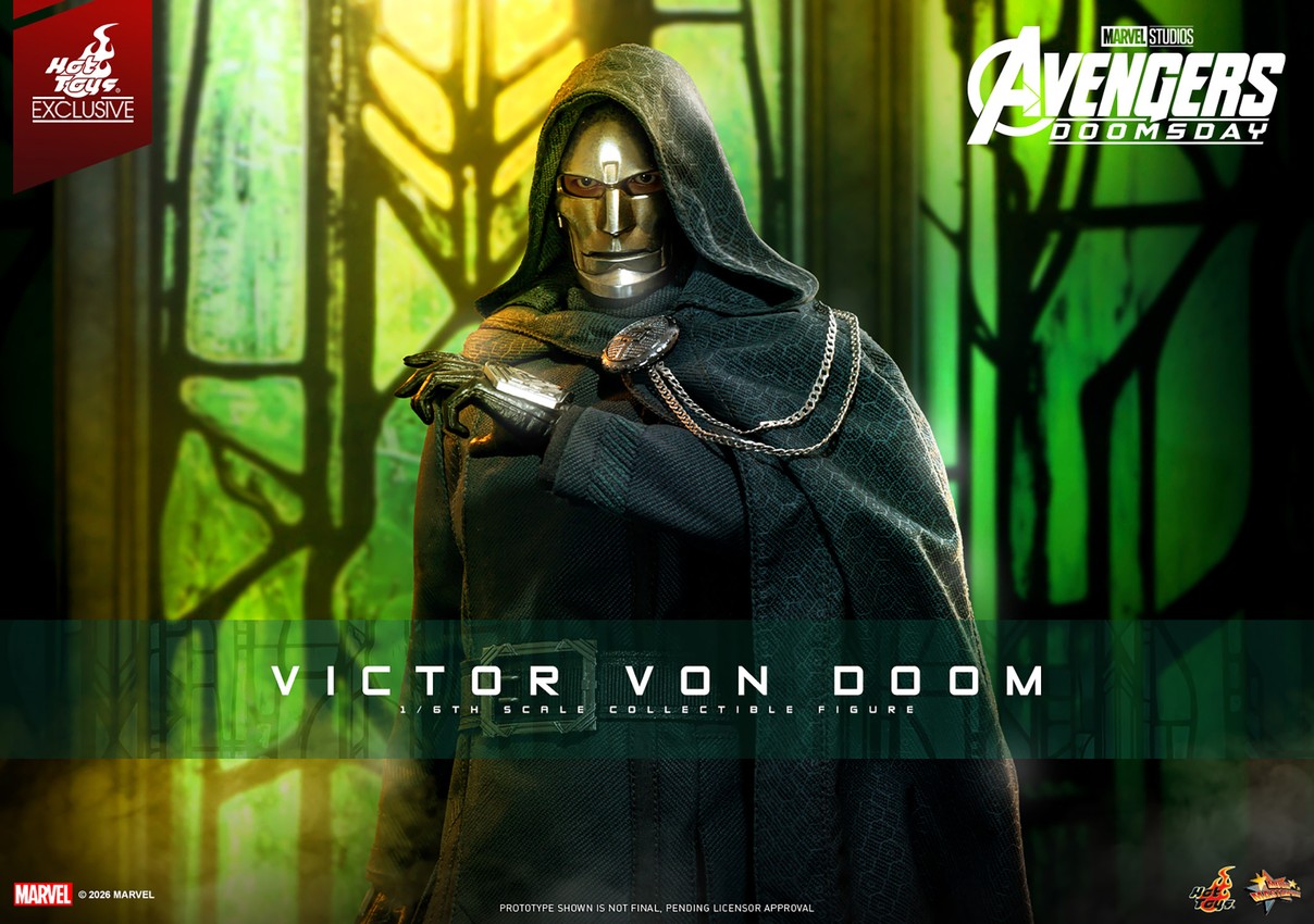 Marvel Victor Von Doom Sixth Scale Figure - Prototype Shown View 1