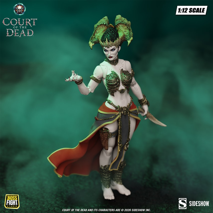 Court of the Dead Gethsemoni: Queen of the Dead Action Figure - Prototype Shown View 1