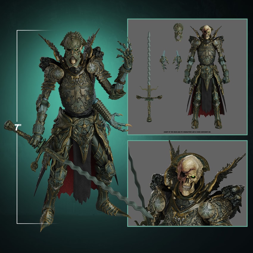Court of the Dead Mortighull: Exalted Reaper General Action Figure - Prototype Shown View 2