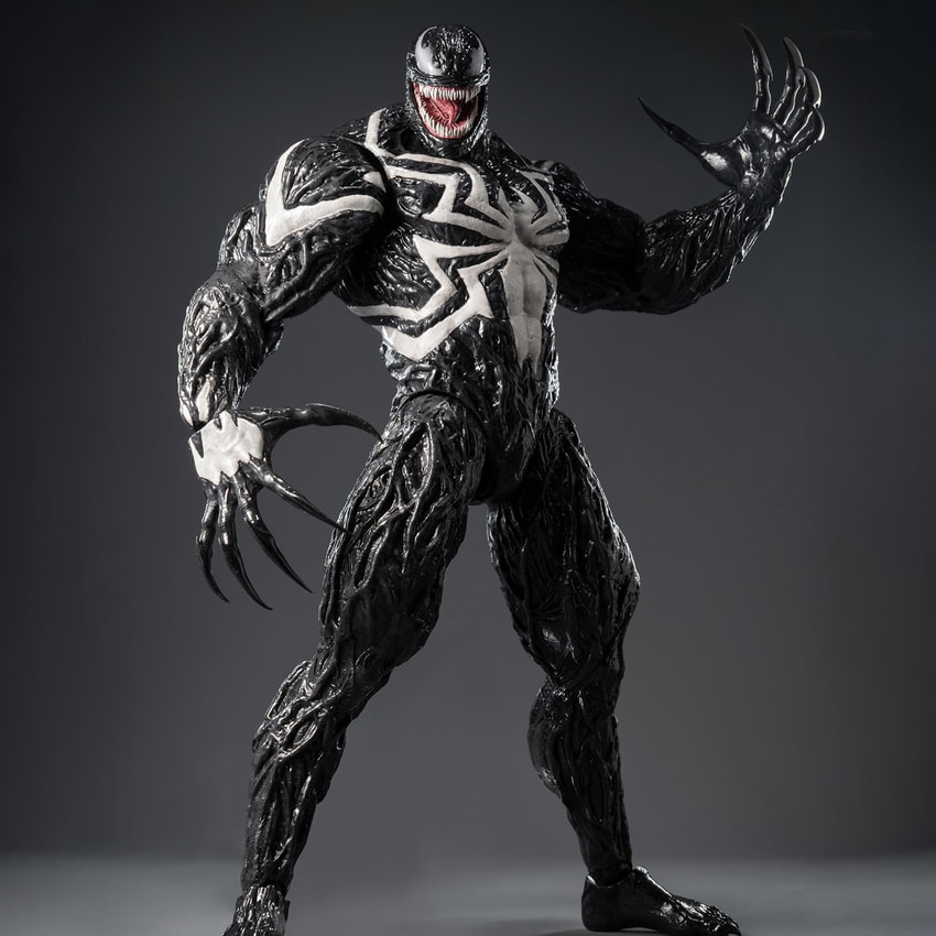 Marvel DLX Venom Action Figure - Prototype Shown View 1