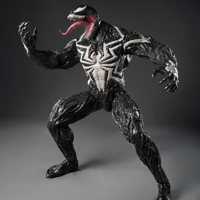 Marvel DLX Venom Action Figure - Prototype Shown View 3