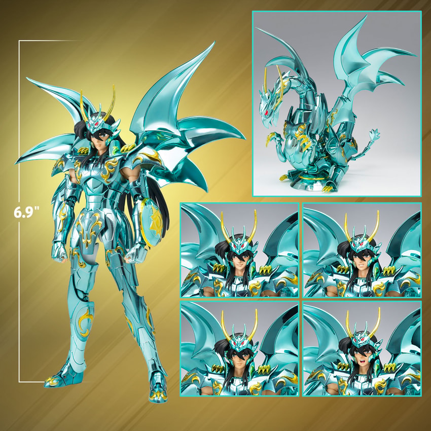 Saint Seiya Dragon Shiryu [GOD CLOTH] Action Figure - Prototype Shown View 2