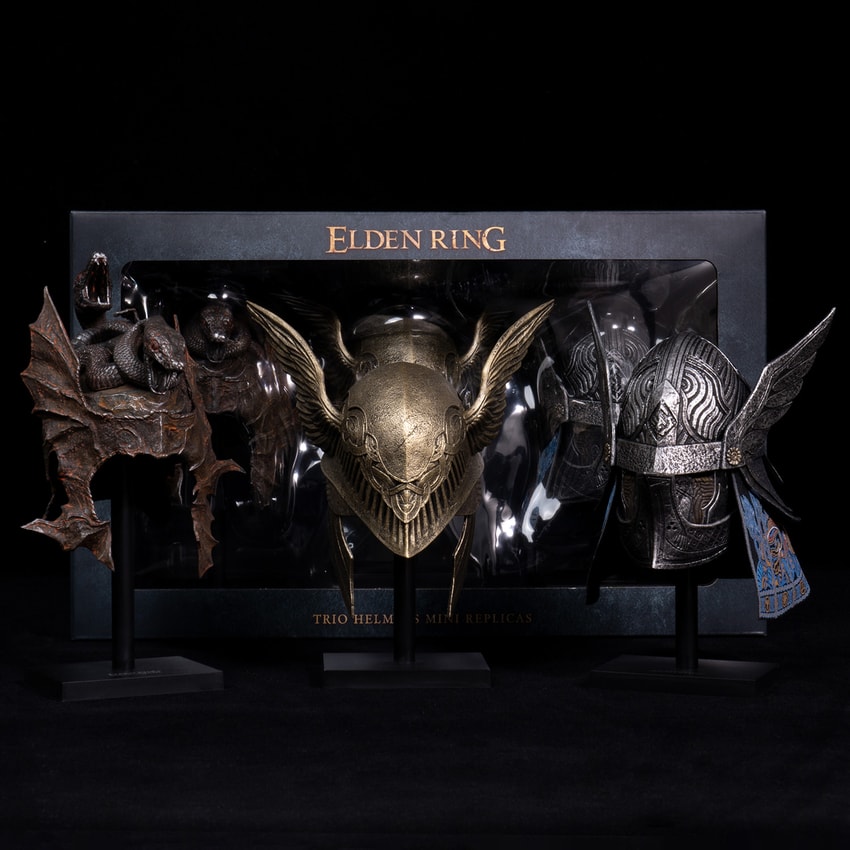 Elden Ring Elden Ring – Trio Helmets Scaled Replica - Prototype Shown View 1